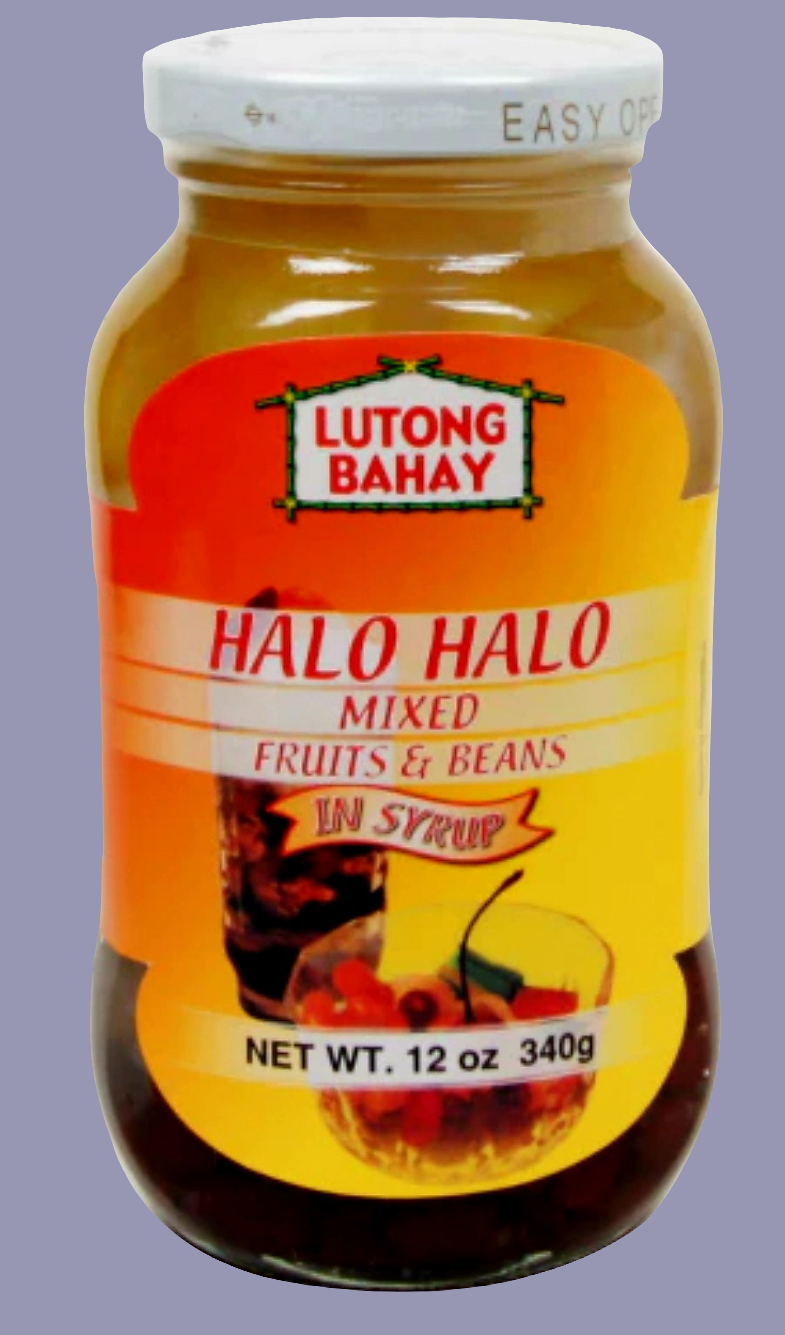 Lutong Bahay HALO HALO MIXED Fruits & Beans in Syrup 340g