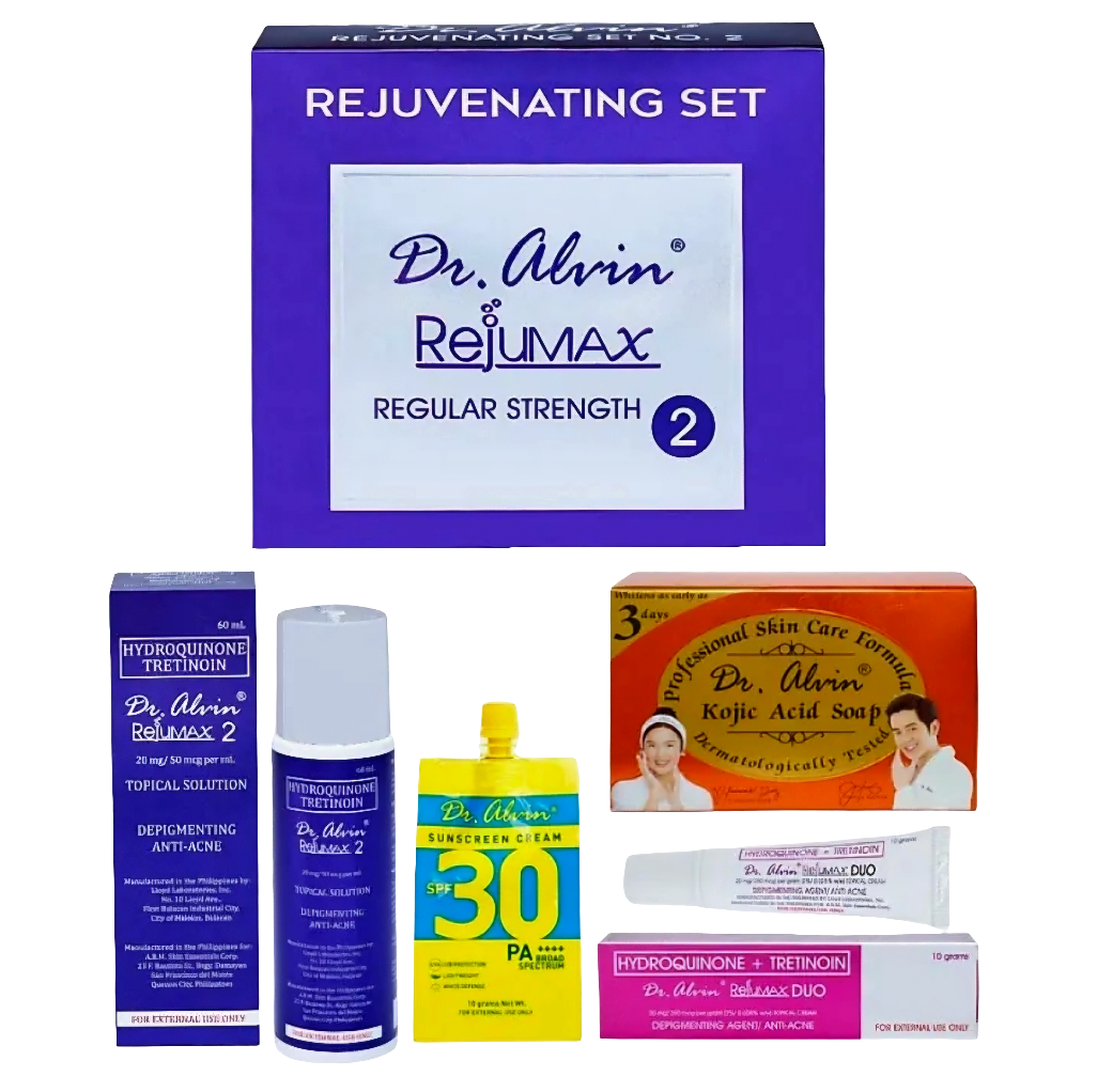 Dr. Alvin REJUMAX SET No.2 (Regular Strength) (PURPLE)