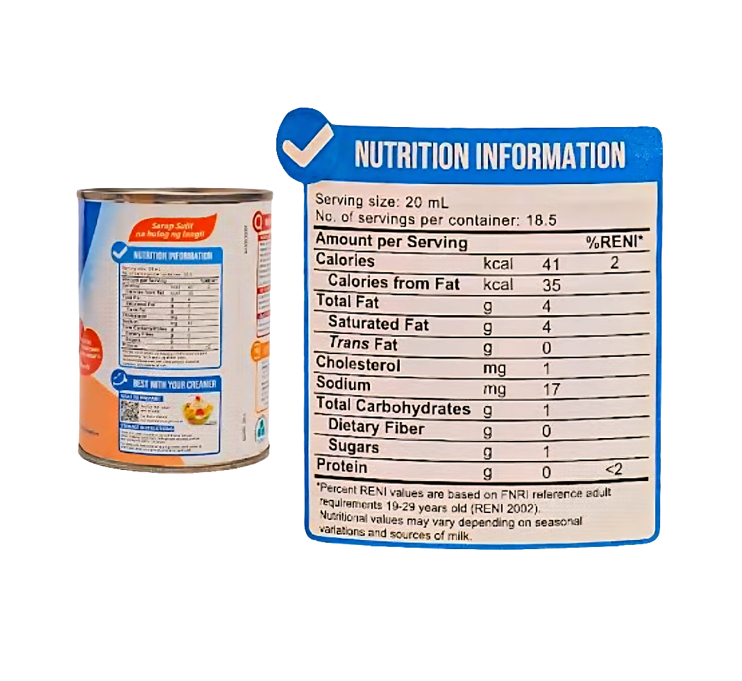 Angel CONDENSADA Sweetened Condensed Creamer 380g