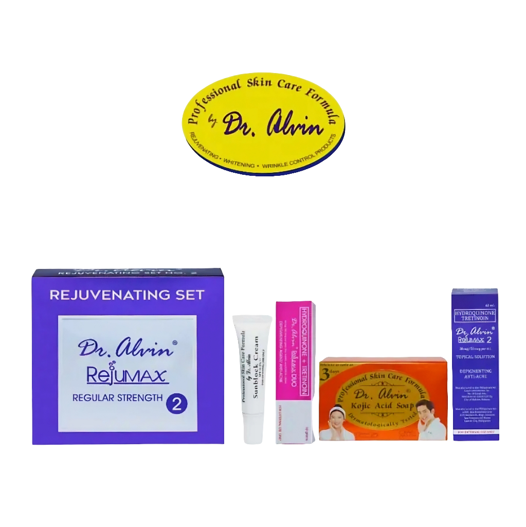 Dr. Alvin REJUMAX SET No.2 (Regular Strength) (PURPLE)