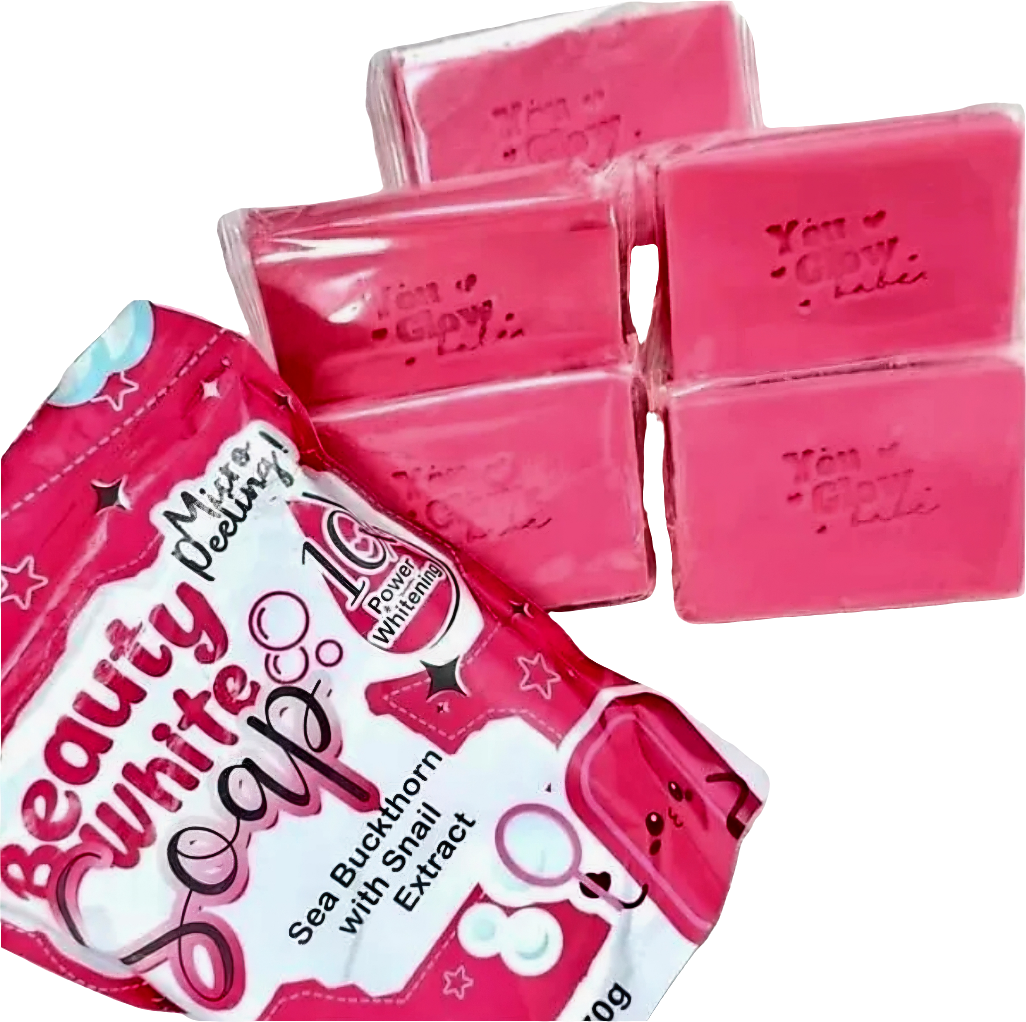 You Glow Babe BEAUTY WHITE Soap Sea Buckthorn with Snail Extract 70g×5pcs (5 PACK)