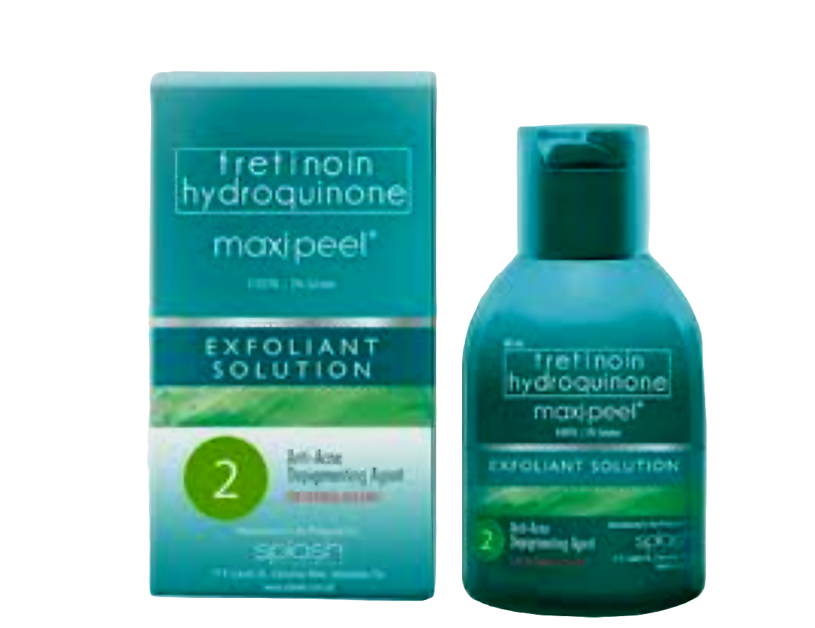 MAXIPEEL Exfoliant Solution NO.2 60ml with FREE 15g Sunscreen Protection
