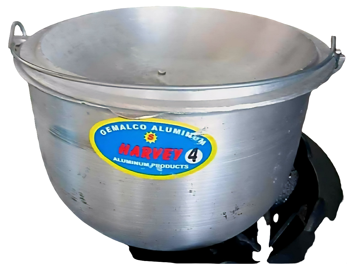 HARVEY Brand Aluminum SMALL KALDERO NO.4 Single Handle (2Litre)