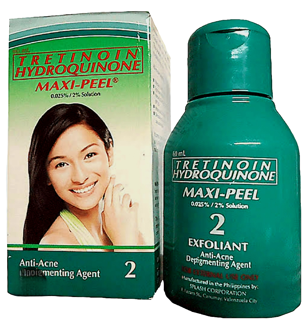 MAXIPEEL Exfoliant Solution NO.2 60ml with FREE 15g Sunscreen Protection