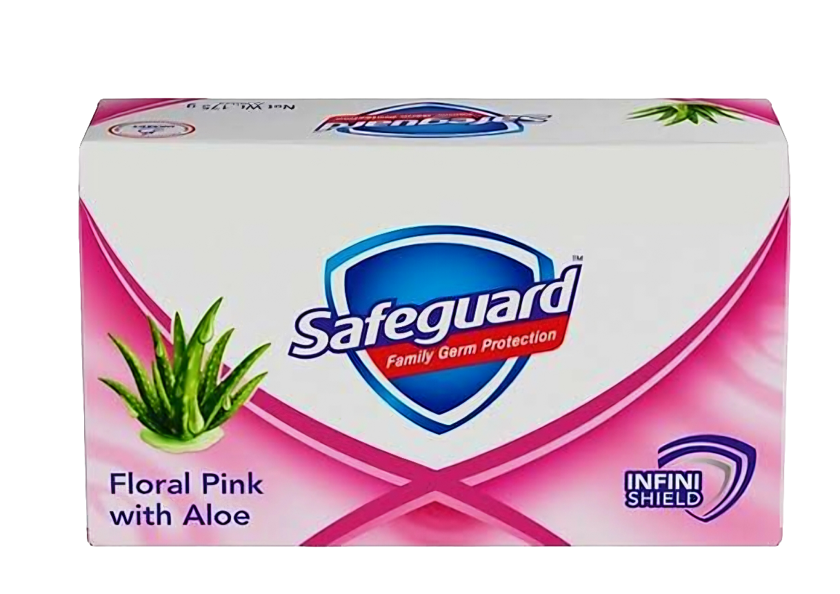 Safeguard FLORAL PINK with Aloe 125g