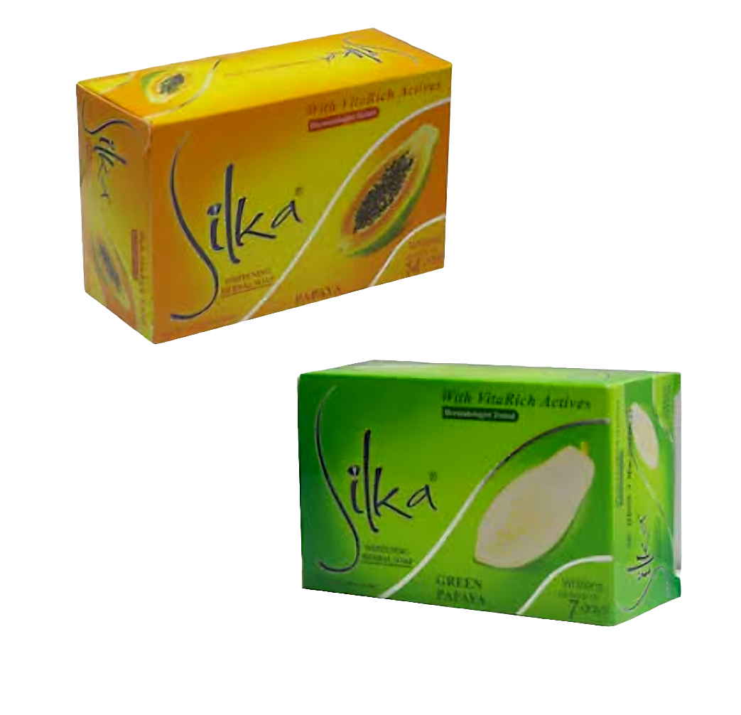 Silka ORANGE PAPAYA Herbal Whitening Soap 135g