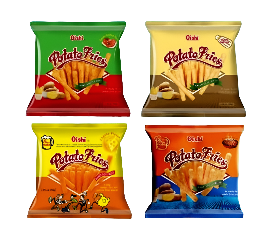 Oishi Potato Fries BARBEQUE FLAVOR 50g