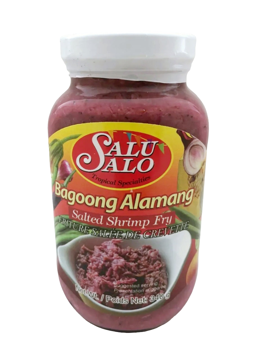 SaluSalo BAGOONG ALAMANG (Pink) 340g (Salted Shrimp Fry)