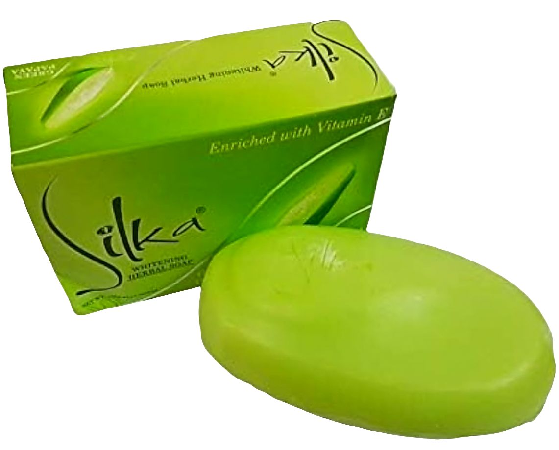 Silka GREEN PAPAYA Whitening Herbal Soap 135g