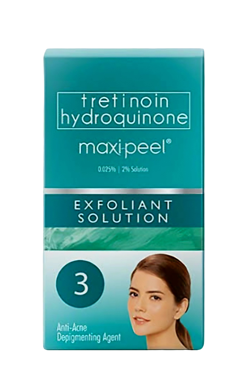 MAXIPEEL Exfoliant Solution NO.3 60ml with FREE 15g Sunscreen Protection