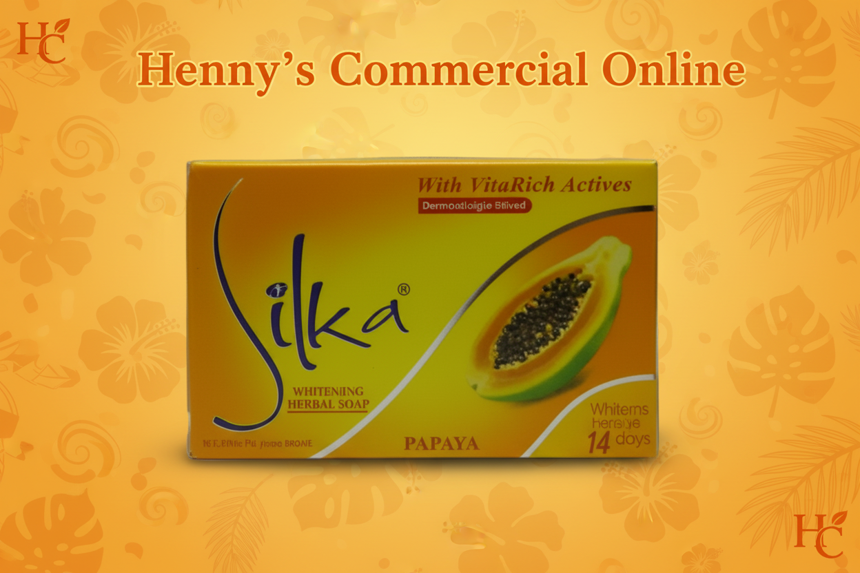 SILKA ORANGE PAPAYA SOAP 135G