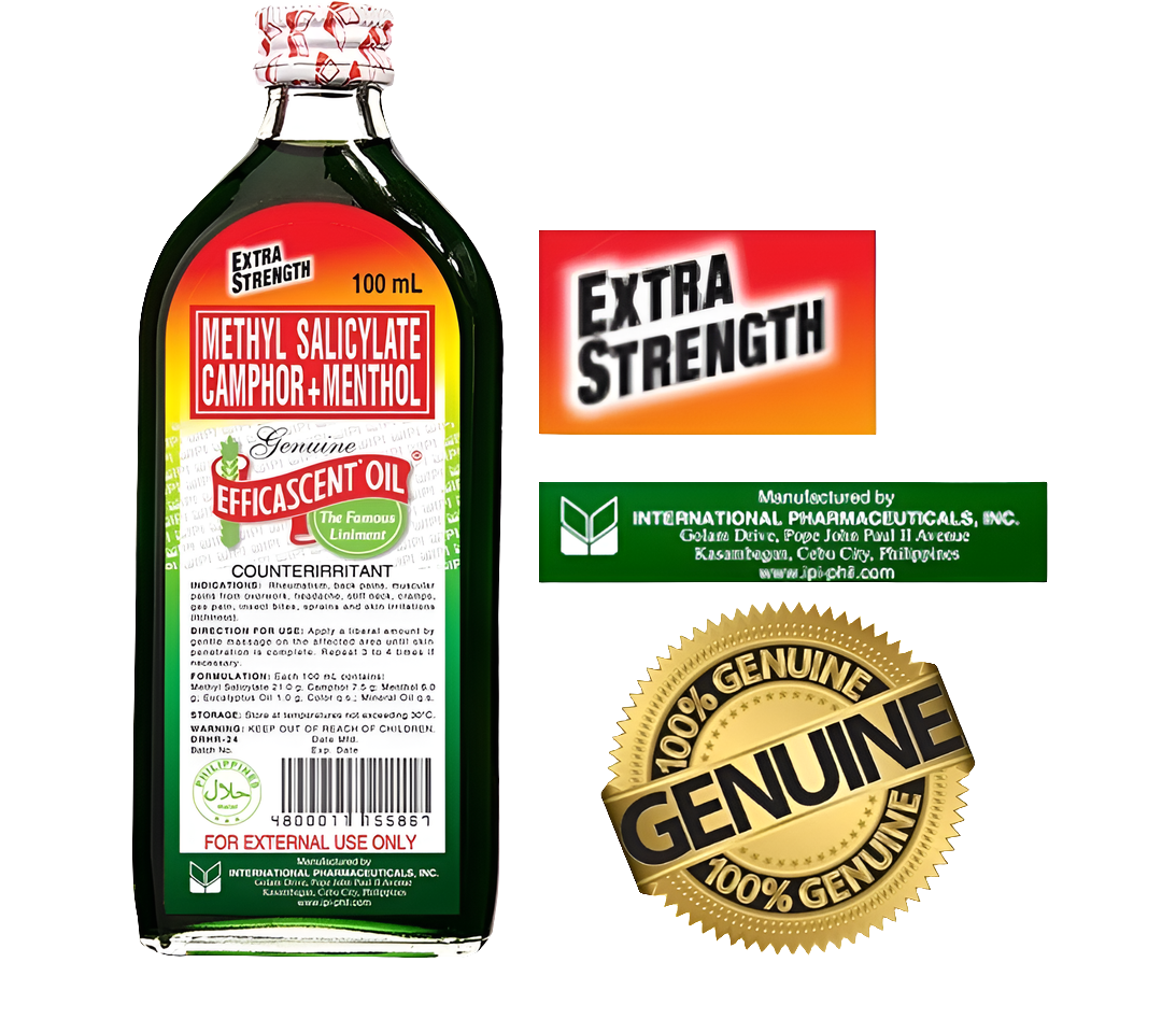 Efficascent Oil EXTRA STRENGTH 100ml