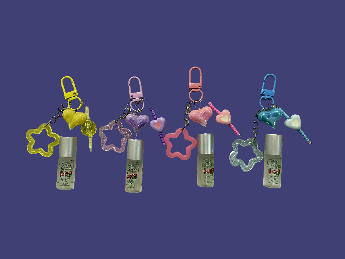 Efficascent Roll-On WINTER CHARMS (Keychains) 2-3ml (CUSTOMIZED RANDOM DESIGNS)
