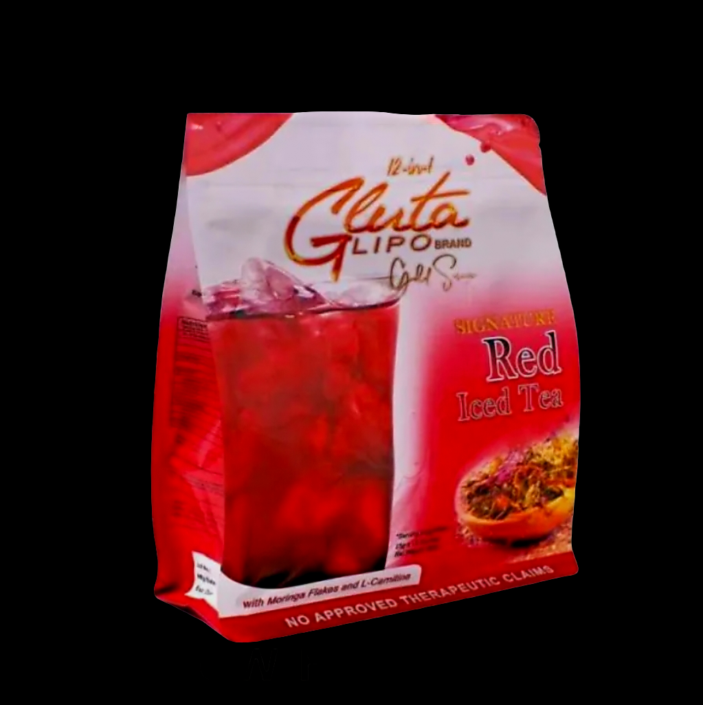Gluta Lipo 12-in-1 Signature RED ICE TEA 10sachets