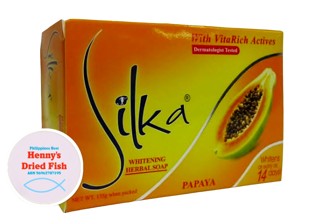 Silka ORANGE PAPAYA Herbal Whitening Soap 135g