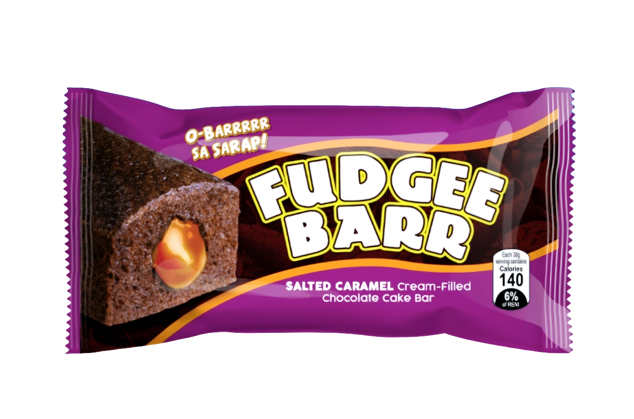 Fudgee Barr SALTED CARAMEL 39g×10pcs