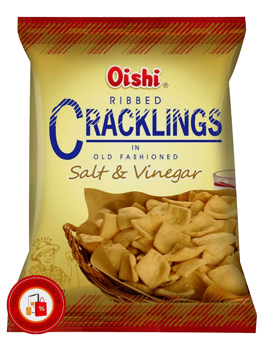 Oishi Cracklings SALT&VINEGAR 90g