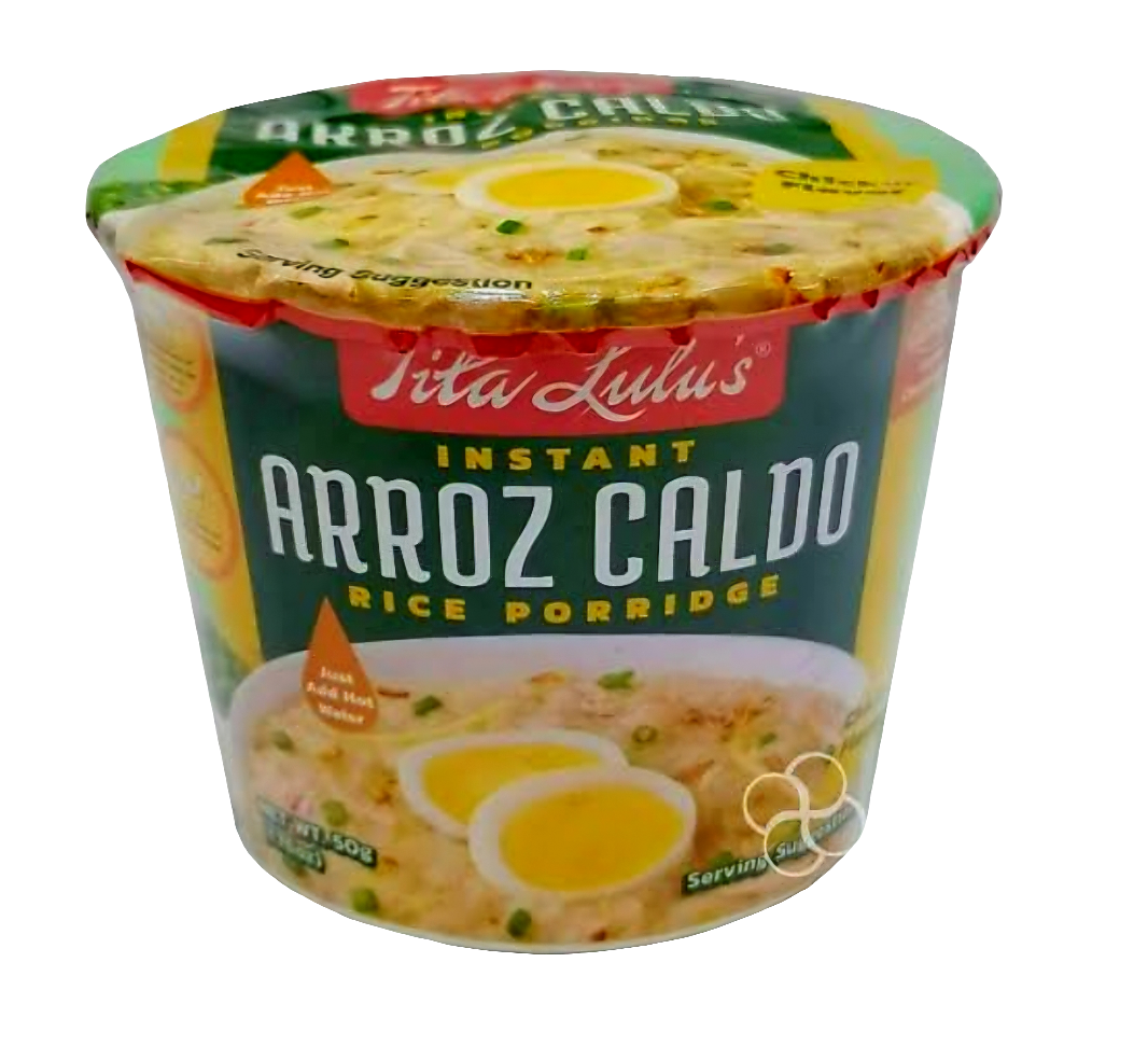 Tita Lulu's Instant CHICKEN ARROZCALDO in a Cup 50g