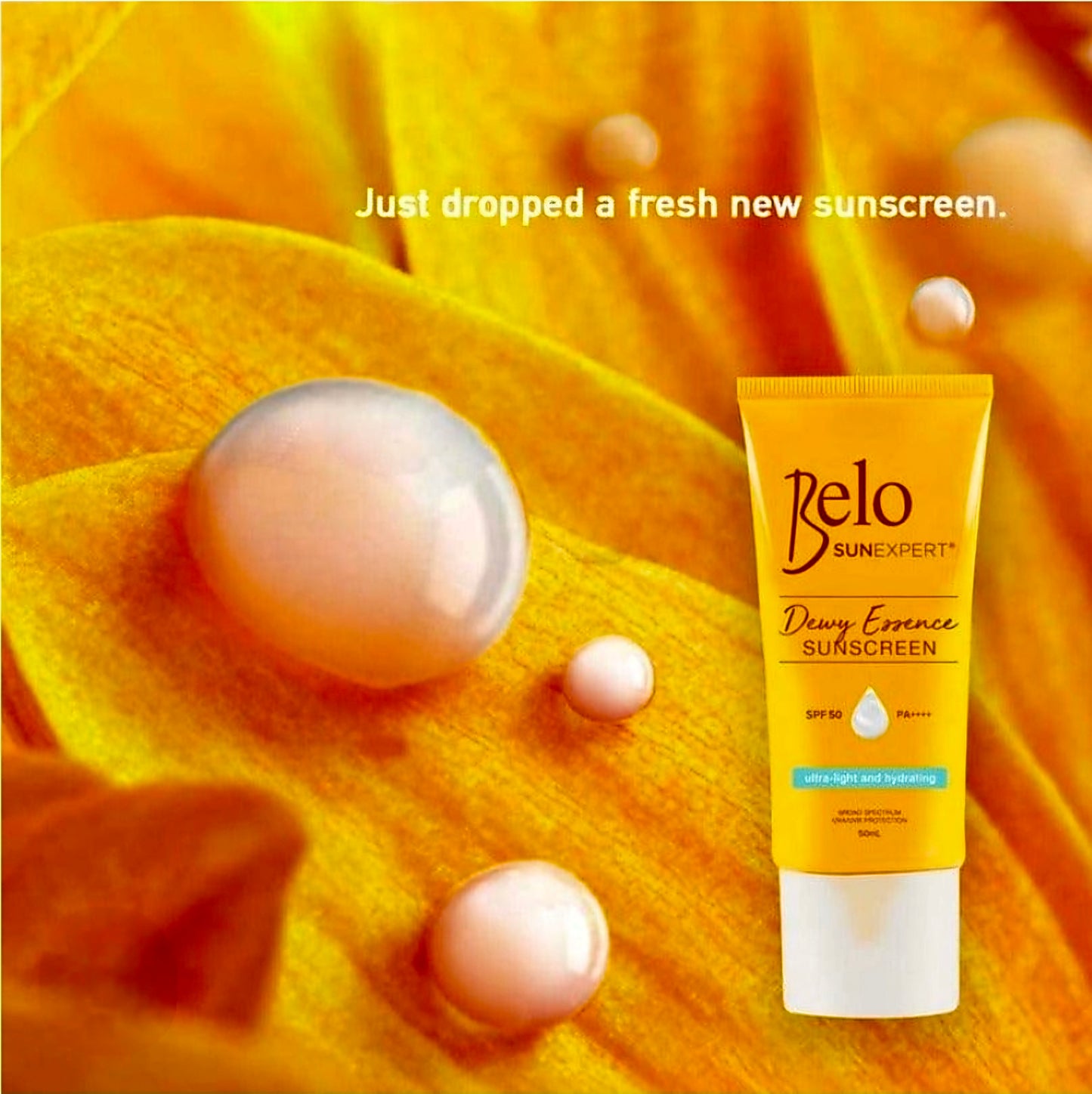 BELO Sunexpert DEWY ESSENCE SUNSCREEN SPF50 PA++++ 50ml