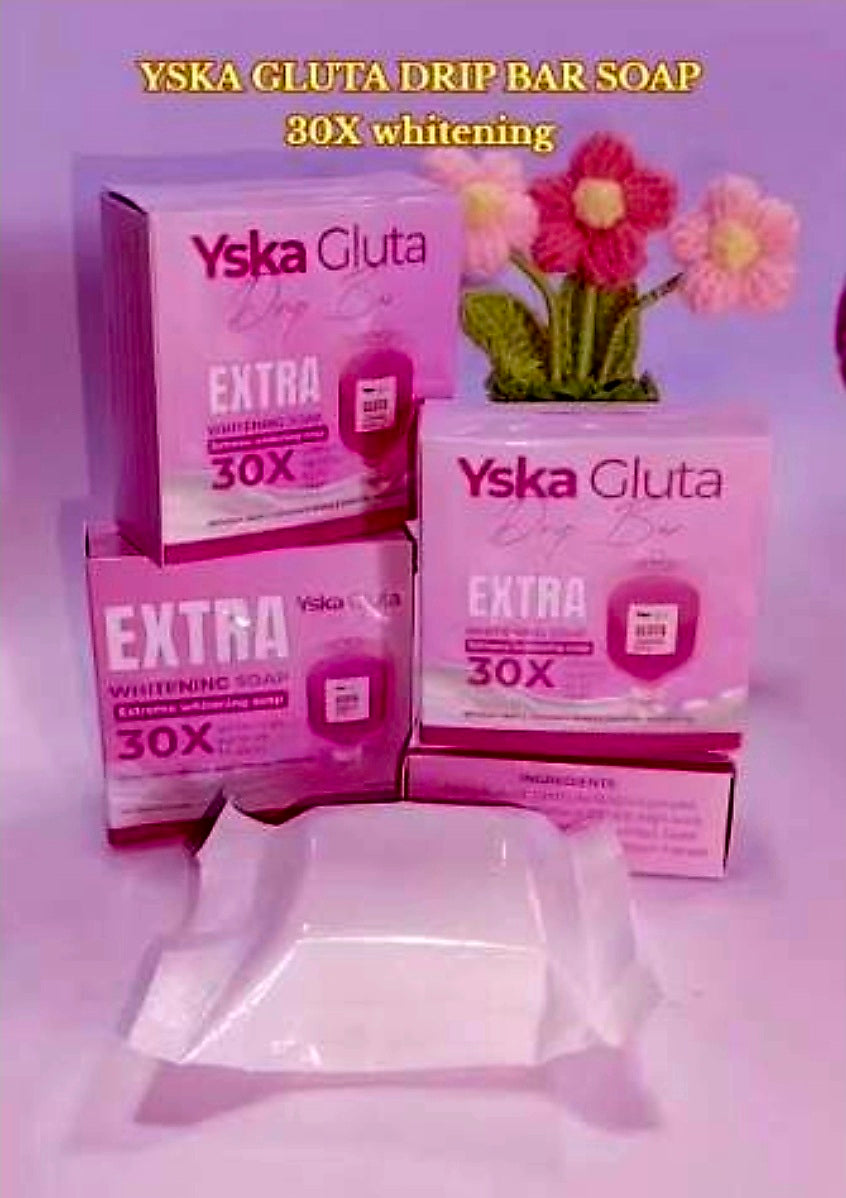 Yska Gluta Drip Bar Soap 30X GLUTA EXTREME WHITENING SOAP 70g