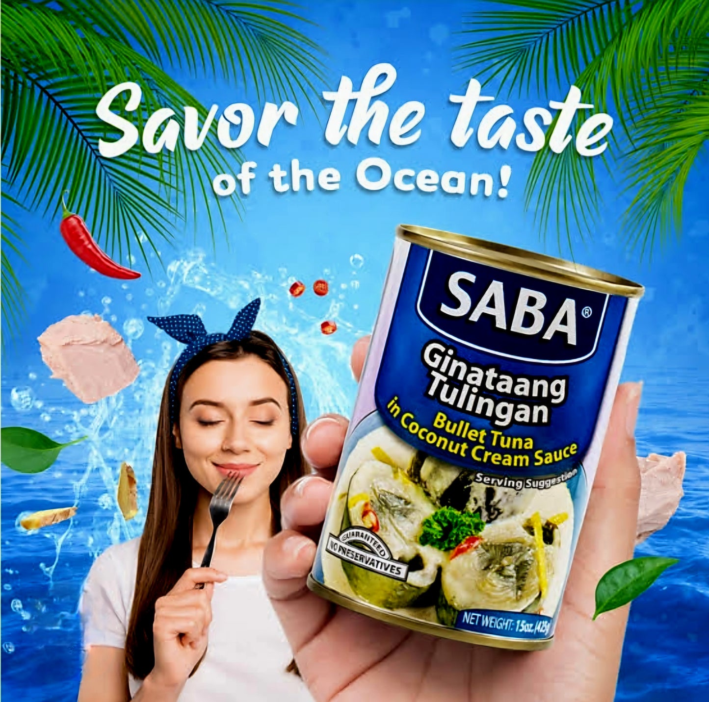 SABA Ginataang Tulingan 425g
