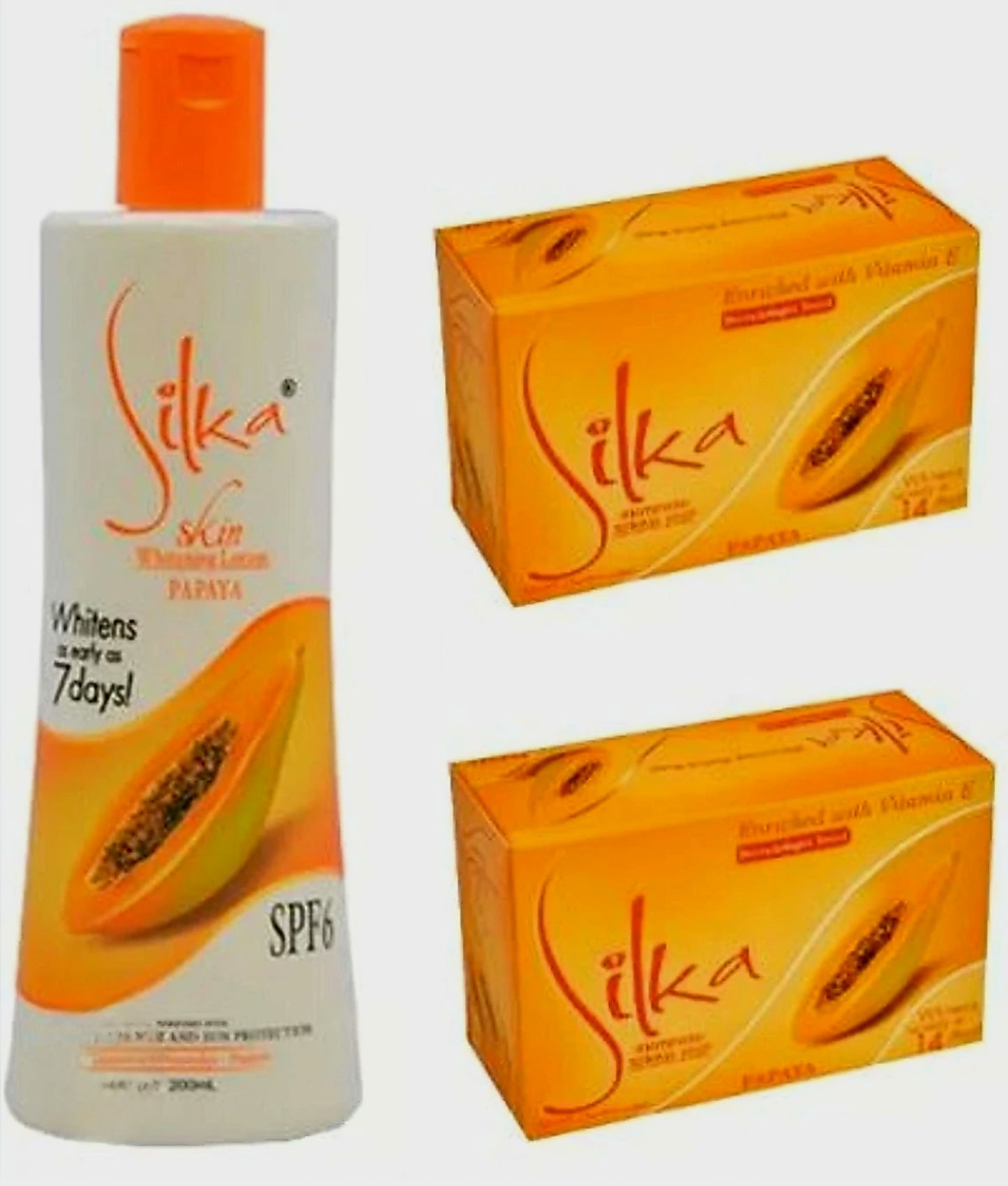 Silka ORANGE PAPAYA Body Lotion 200ml