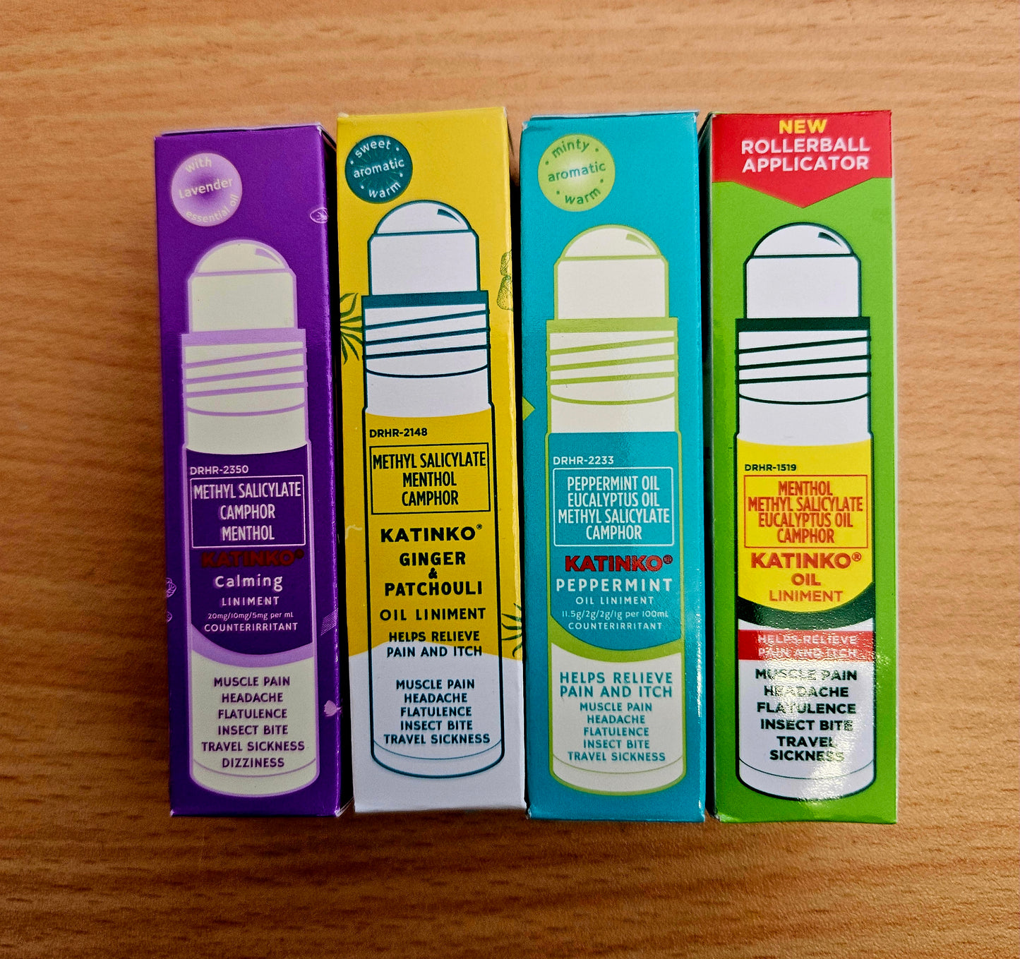 KATINKO Roll-On 4-Variant Gift Set in POUCH