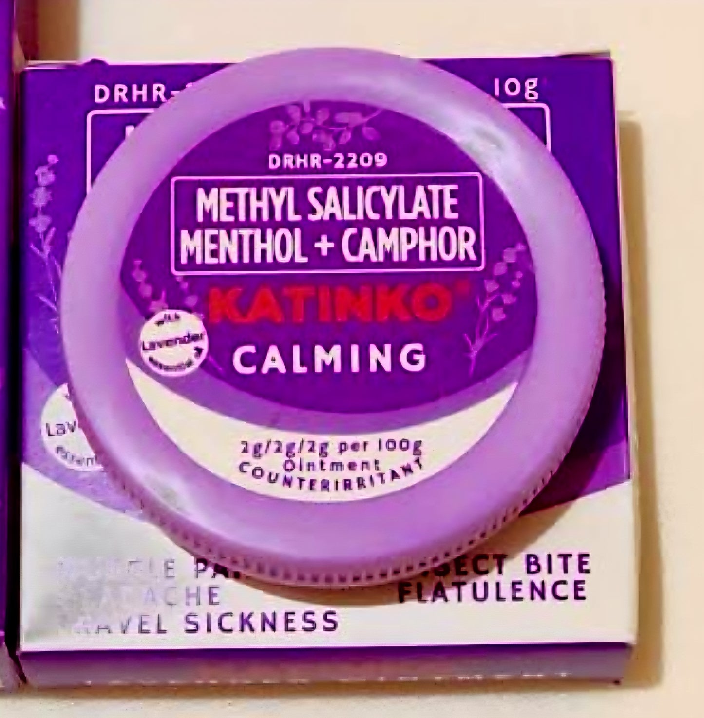 Katinko Ointment CALMING 10g (Mini Travel Pack)
