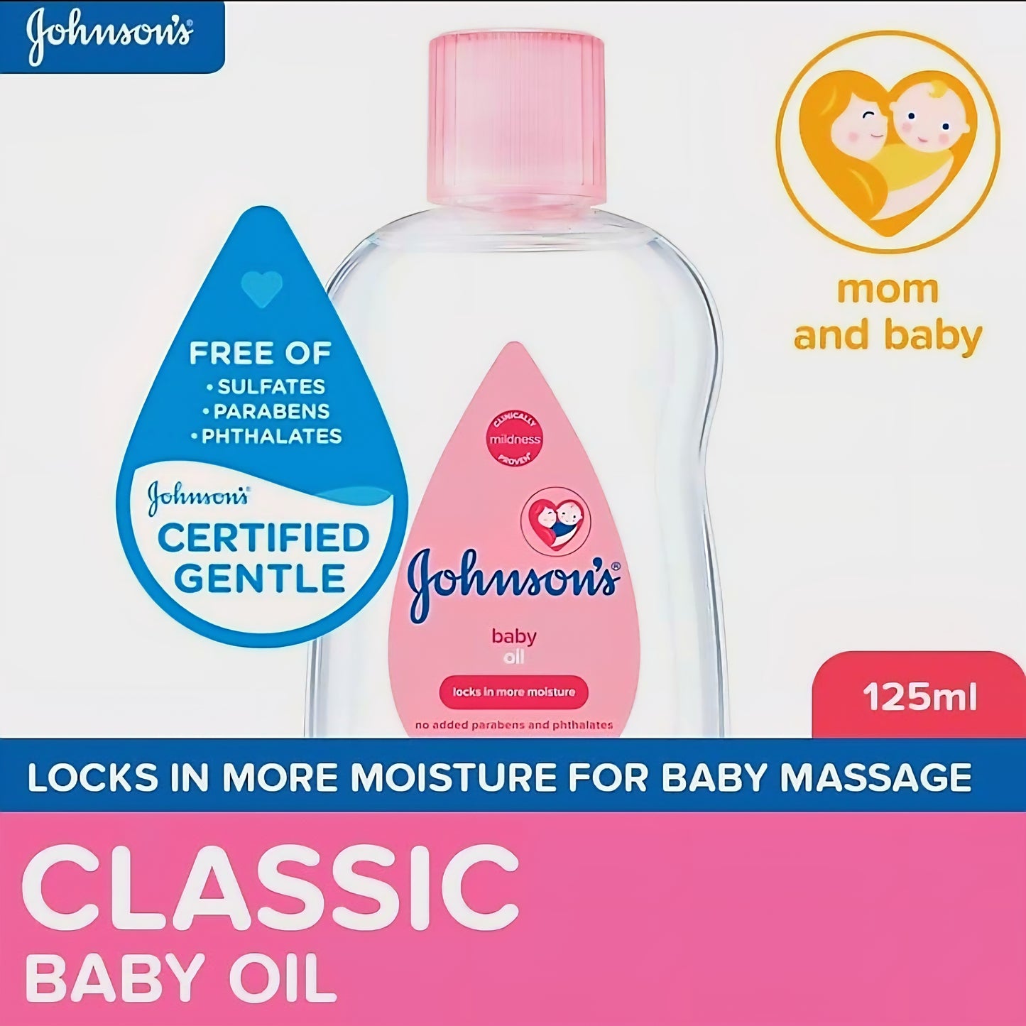 Johnson's Baby Oil Regular 125ml