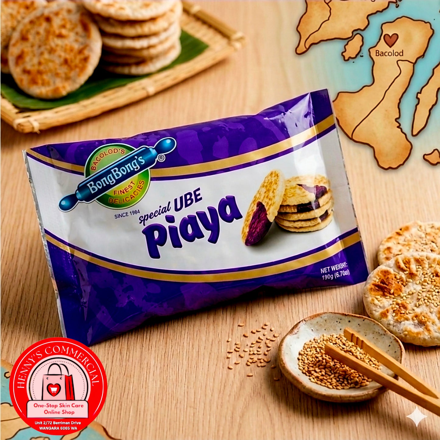 BONGBONG'S UBE PIAYA 190G