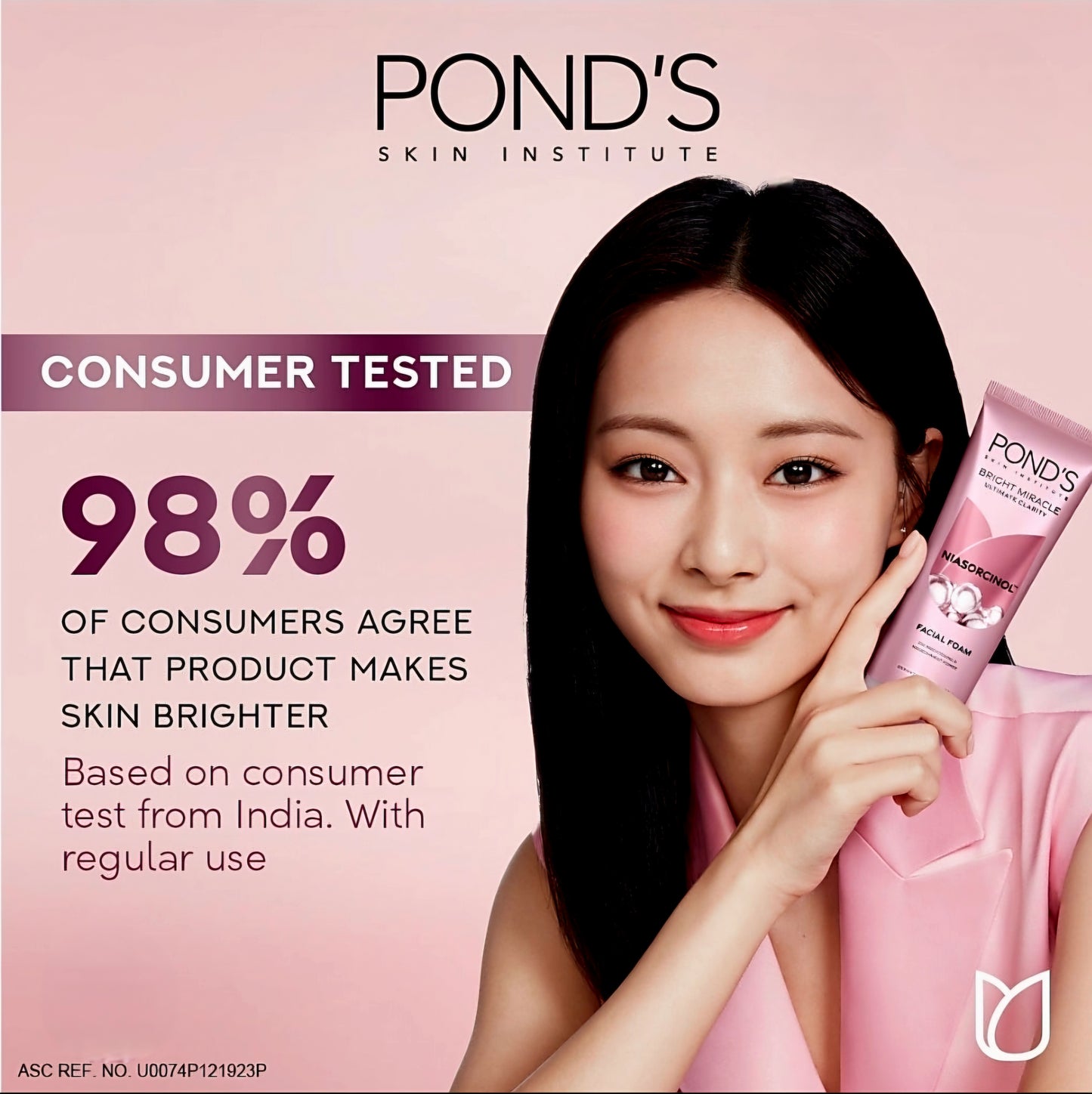 POND'S Bright Miracle Pore Clear NIASORCINOL Facial Scrub CLAY-BHA 50g