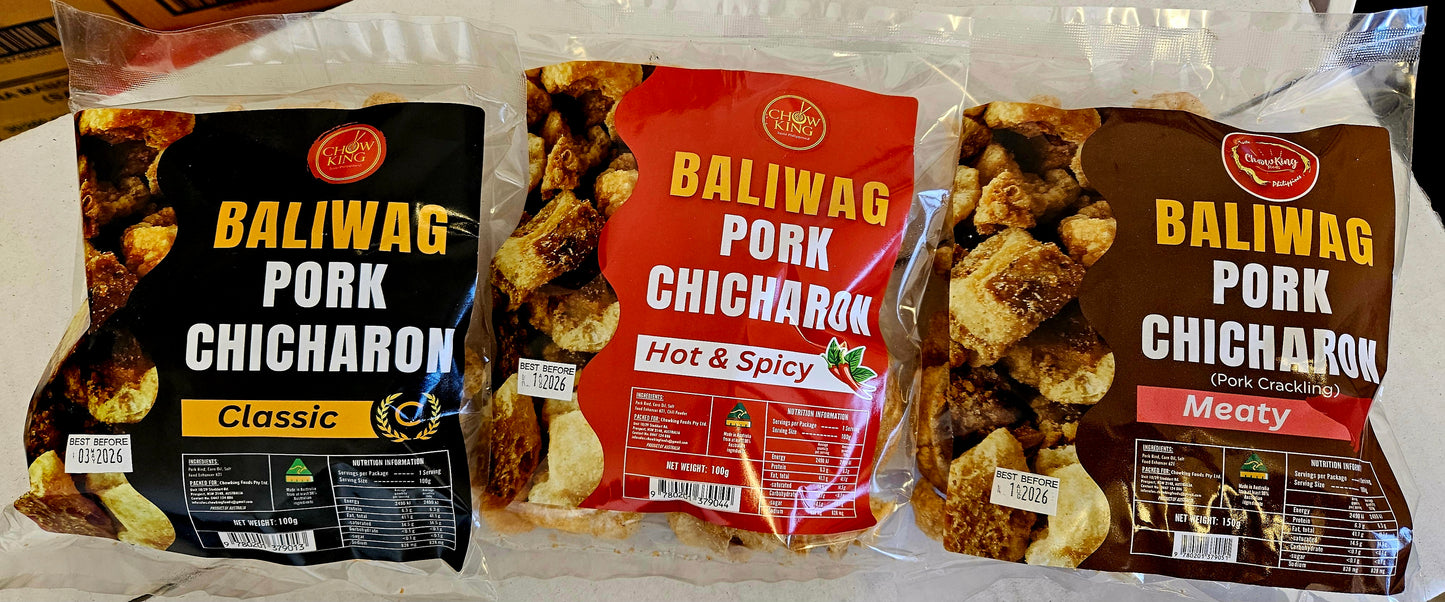 BALIWAG Pork Chicharon CLASSIC 100g