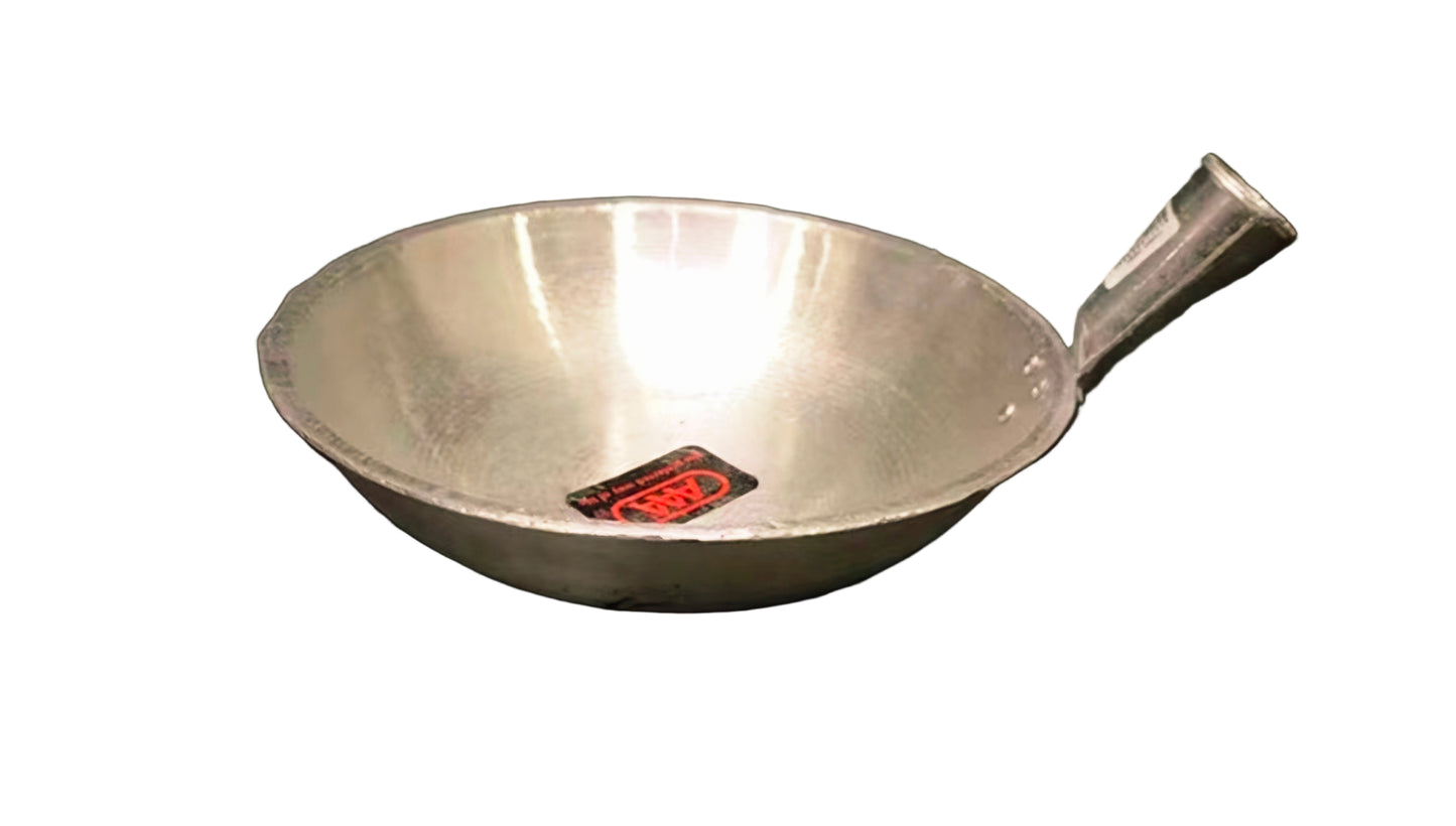 Aluminum SINGLE HANDLE KAWALI Size #5 (29cm-wide)