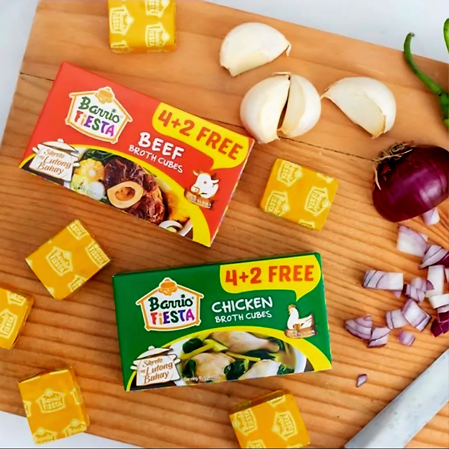 Barrio Fiesta CHICKEN BROTH CUBES 60g