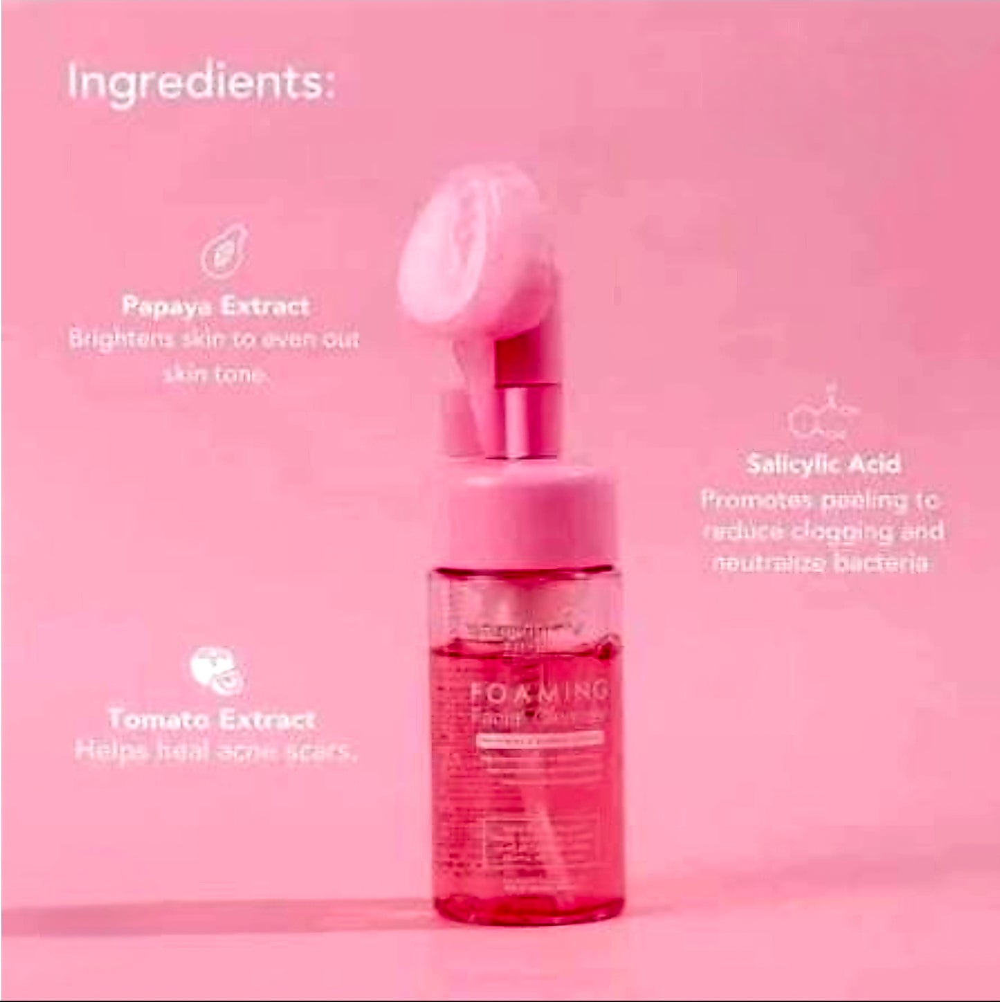 Brilliant Skin FOAMING FACIAL CLEANSER 100ml