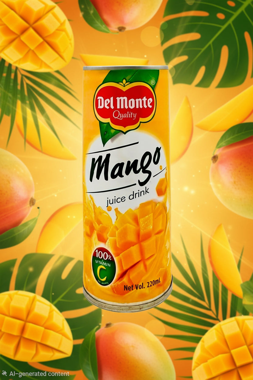 DEL MONTE MANGO JUICE 220ML (31/01/27)
