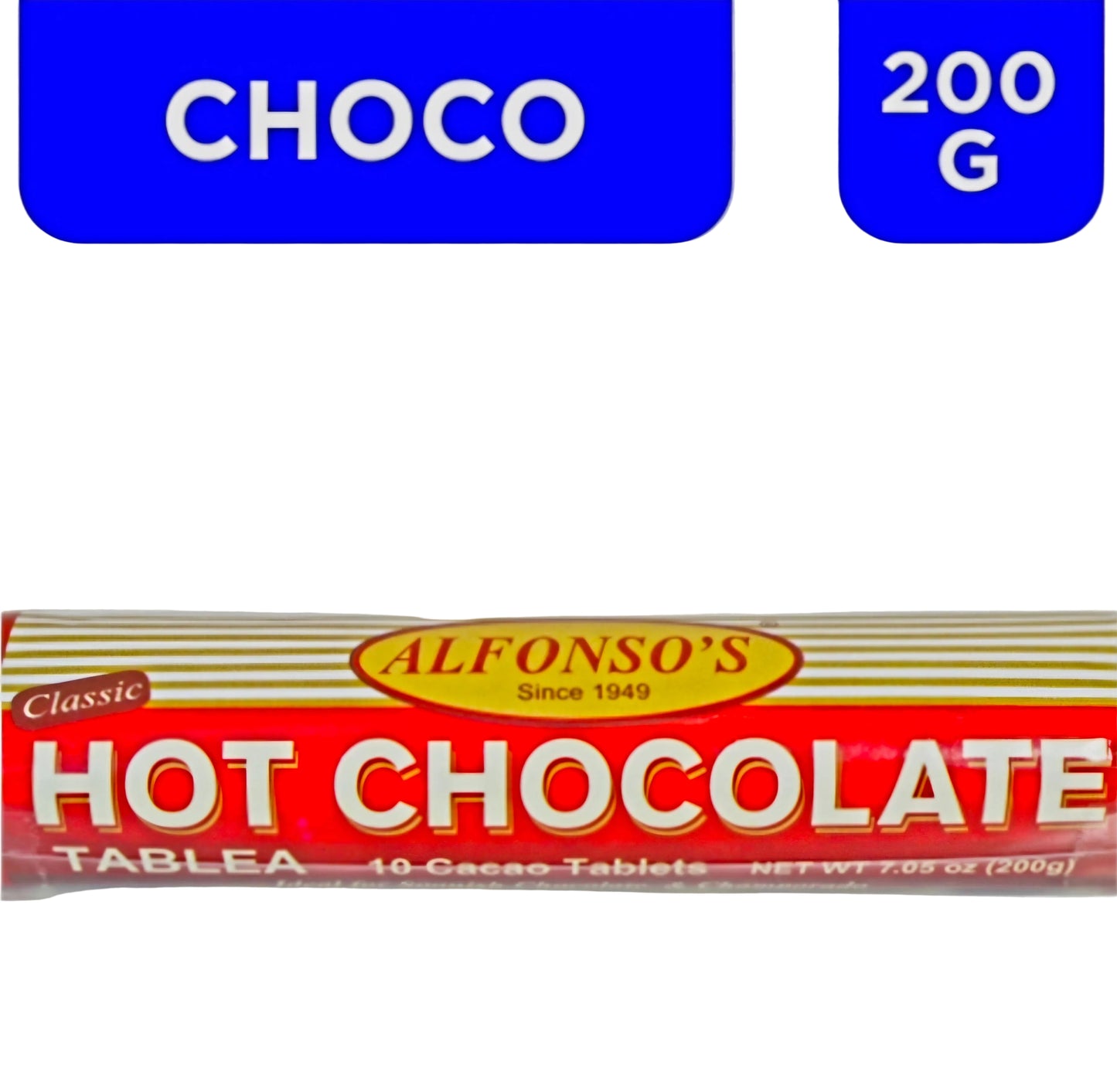 ALFONSO CLASSIC HOT CHOCOLATE TABLEA 200G