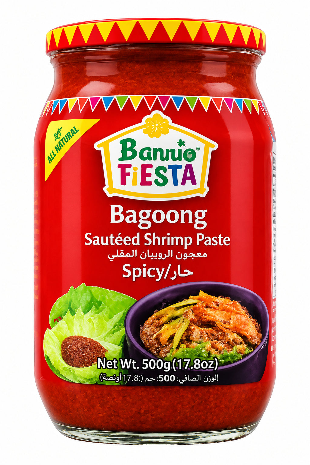 BARRIO FIESTA BAGOONG SPICY 500G LARGE (28/10/28)