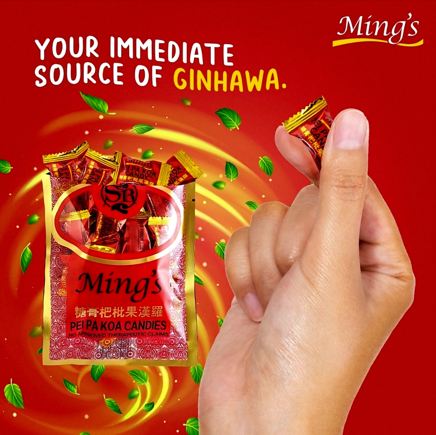 Ming's PEI PA KOA Candies 120g