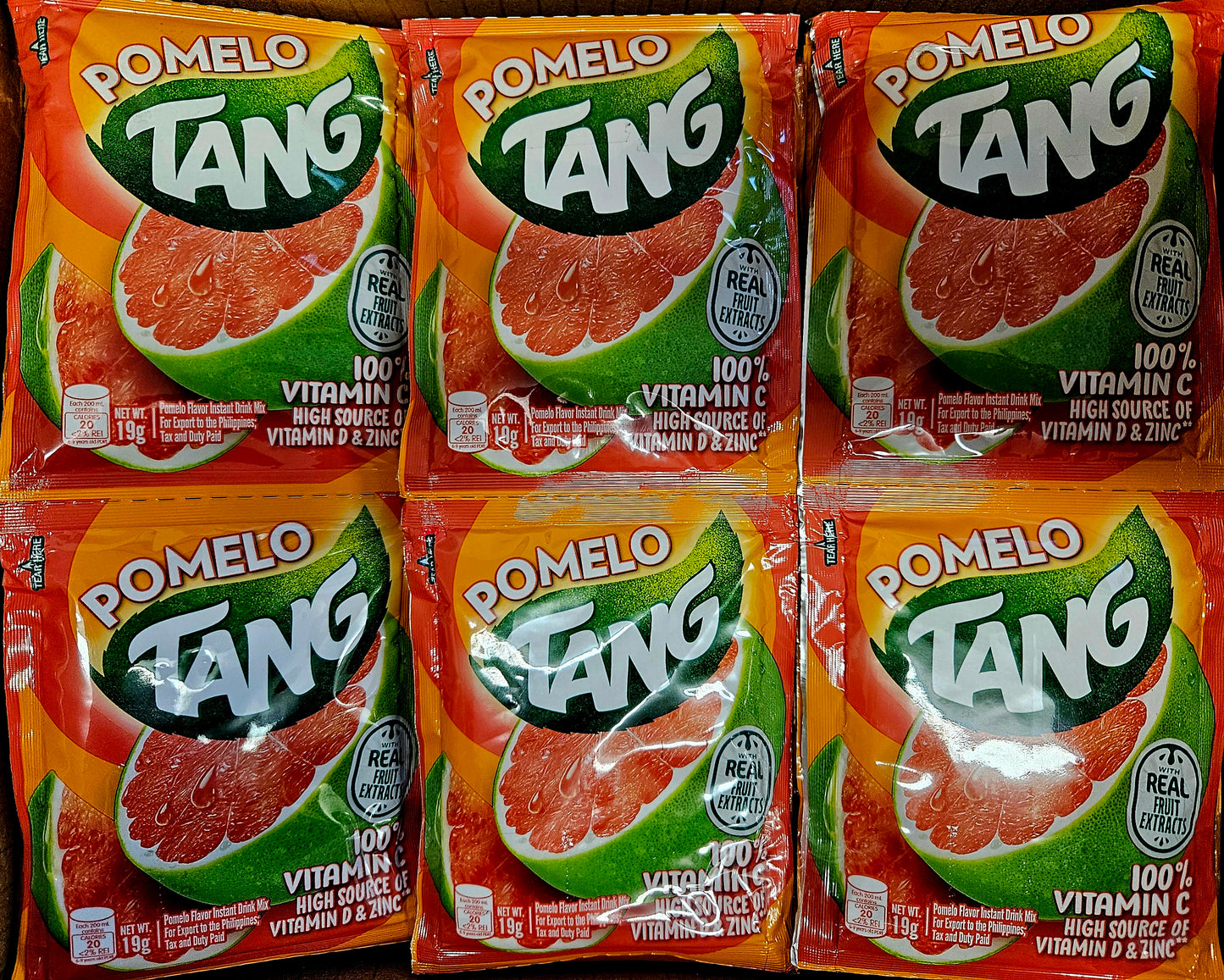 TANG POMELO POWDER JUICE DRINK 19G (SACHET)