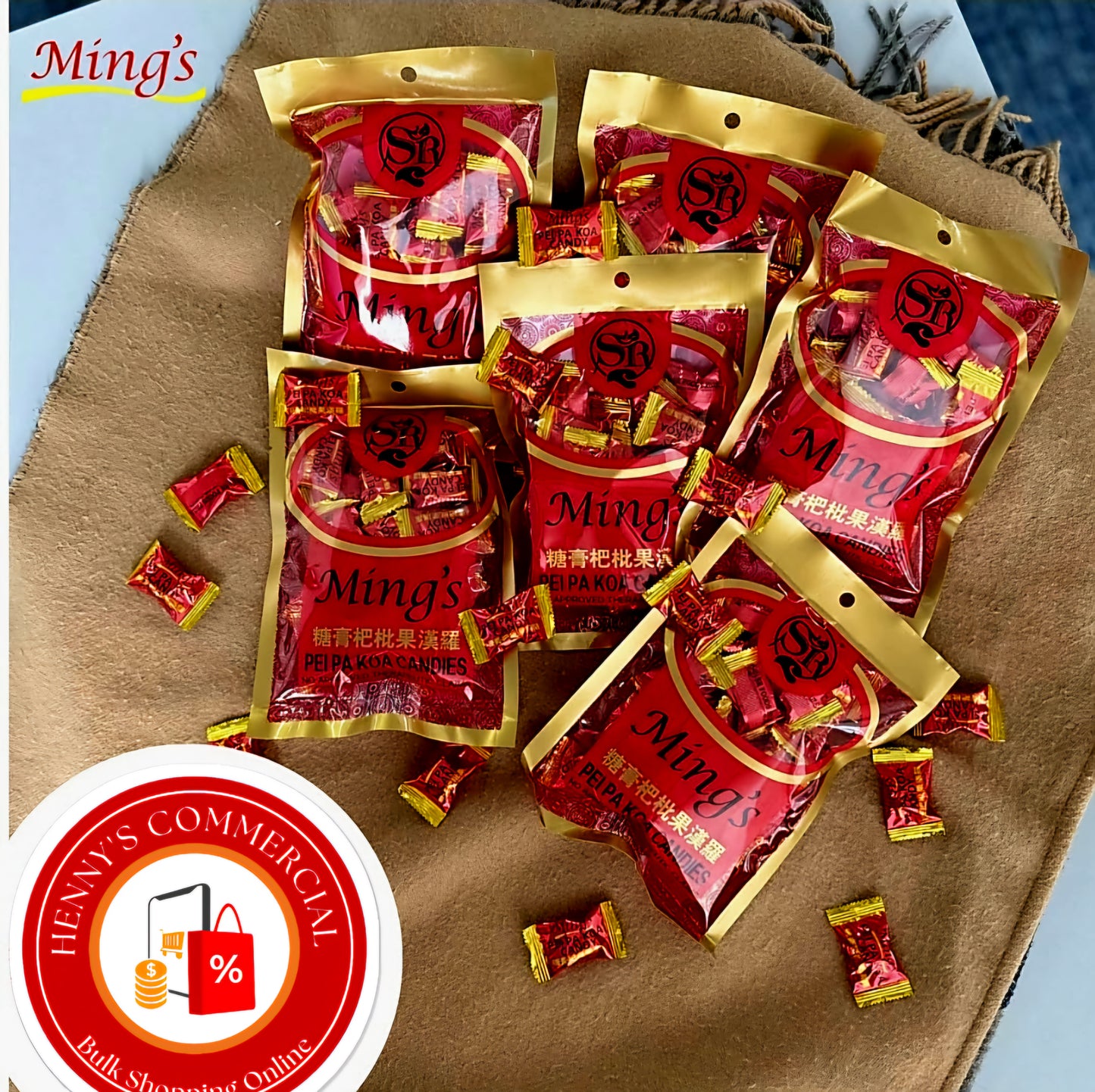 Ming's PEI PA KOA Candies 120g