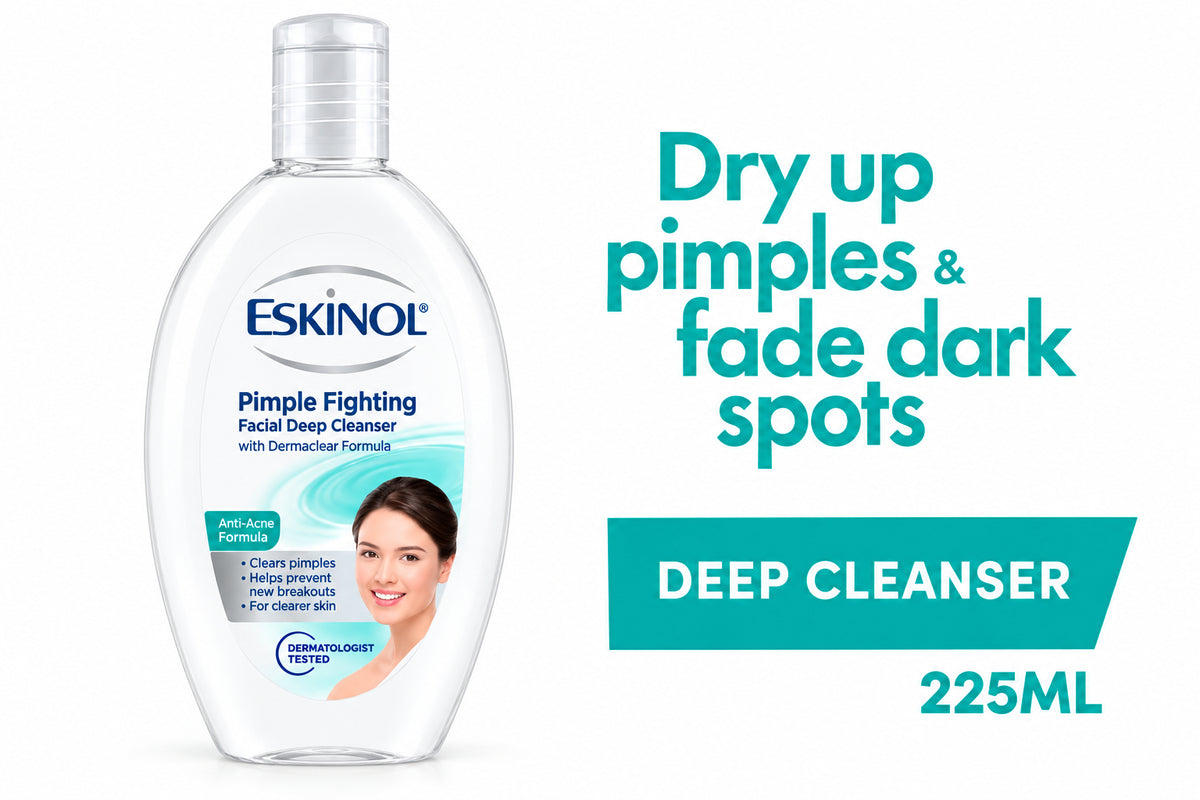 ESKINOL PIMPLE FIGHTING FACIAL DEEP CLEANSER 225ML