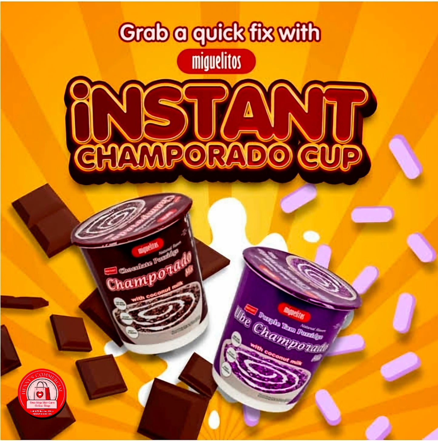 MIGUELITOS CHOCOLATE CHAMPORADO CUP 80G (28/05/27)