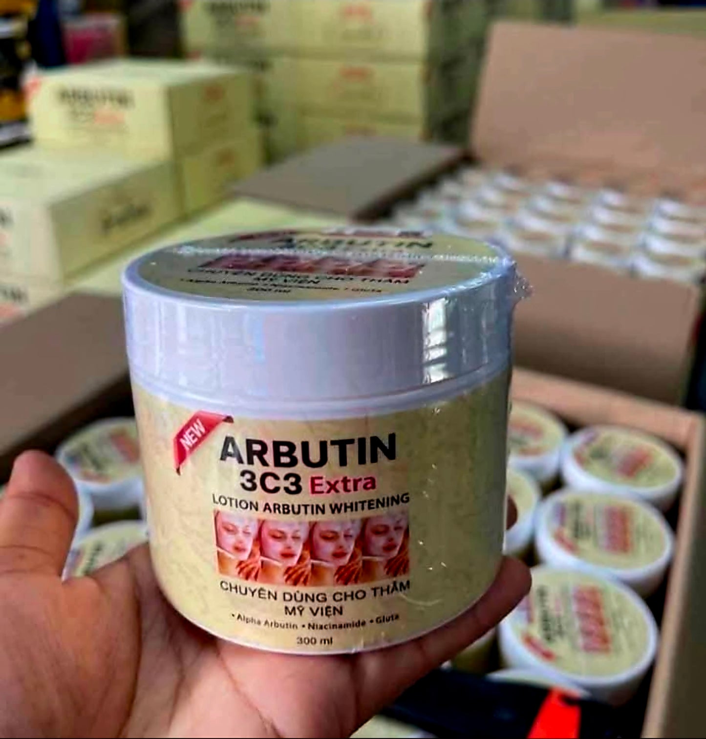 ARBUTIN 3C3 EXTRA Whitening Cream 300g
