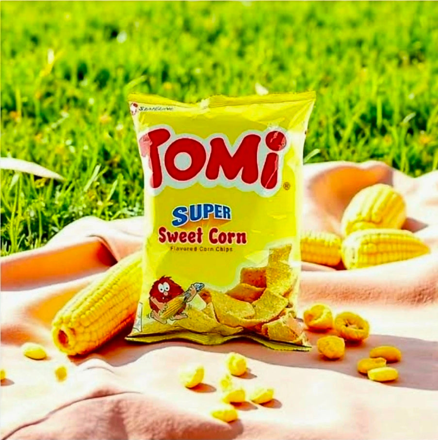 TOMI SUPER SWEET CORN CORN CHIPS 110G