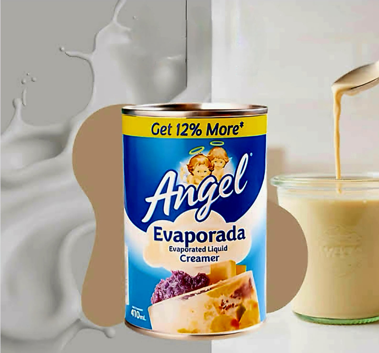 ‼️PROMO‼️Angel EVAPORADA (Evaporated Liquid Creamer) 410ml BBD: FEBRUARY2026 (OVERSTOCK!)