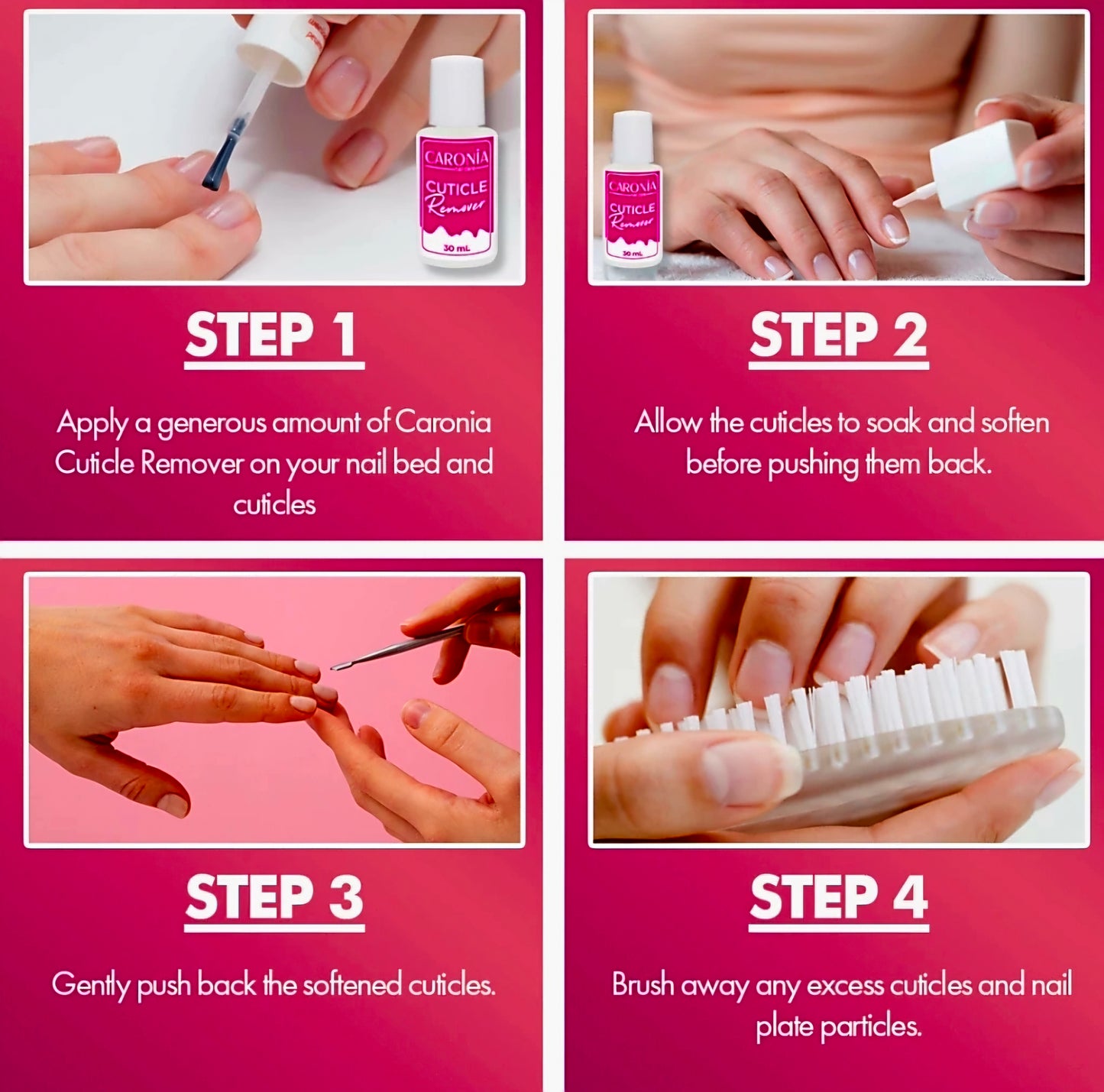 CARONIA CUTICLE REMOVER 125ML