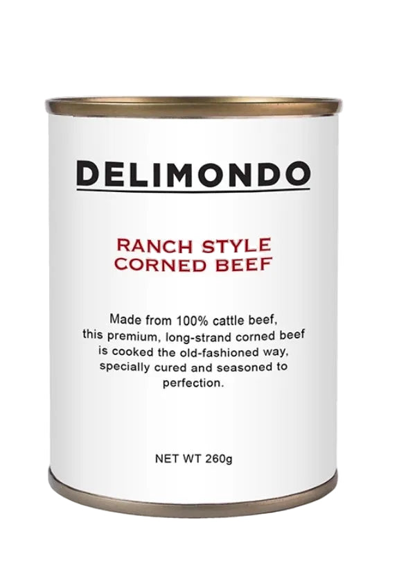 DELIMONDO RANCH CORNED BEEF 260G (19/06/29)