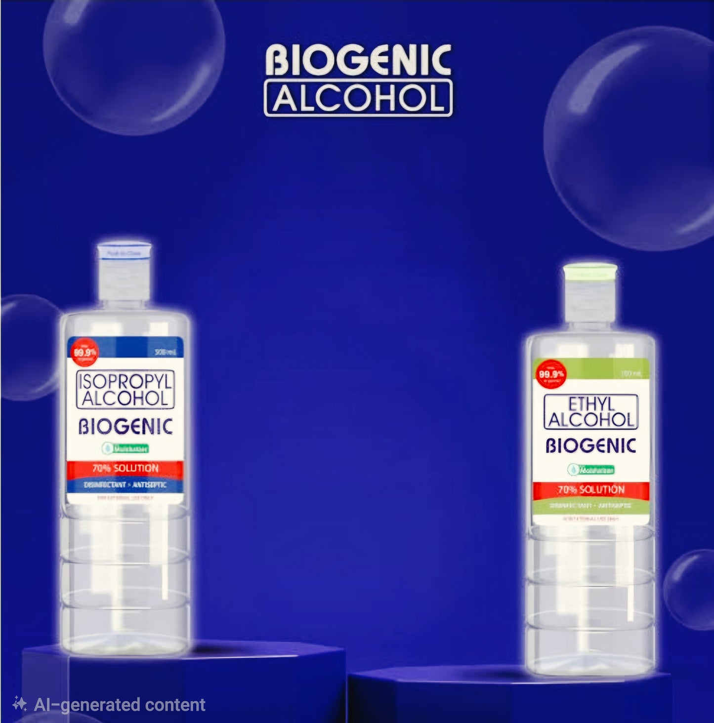 BIOGENIC ETHYL ALCOHOL WITH MOISTURIZER 500ML