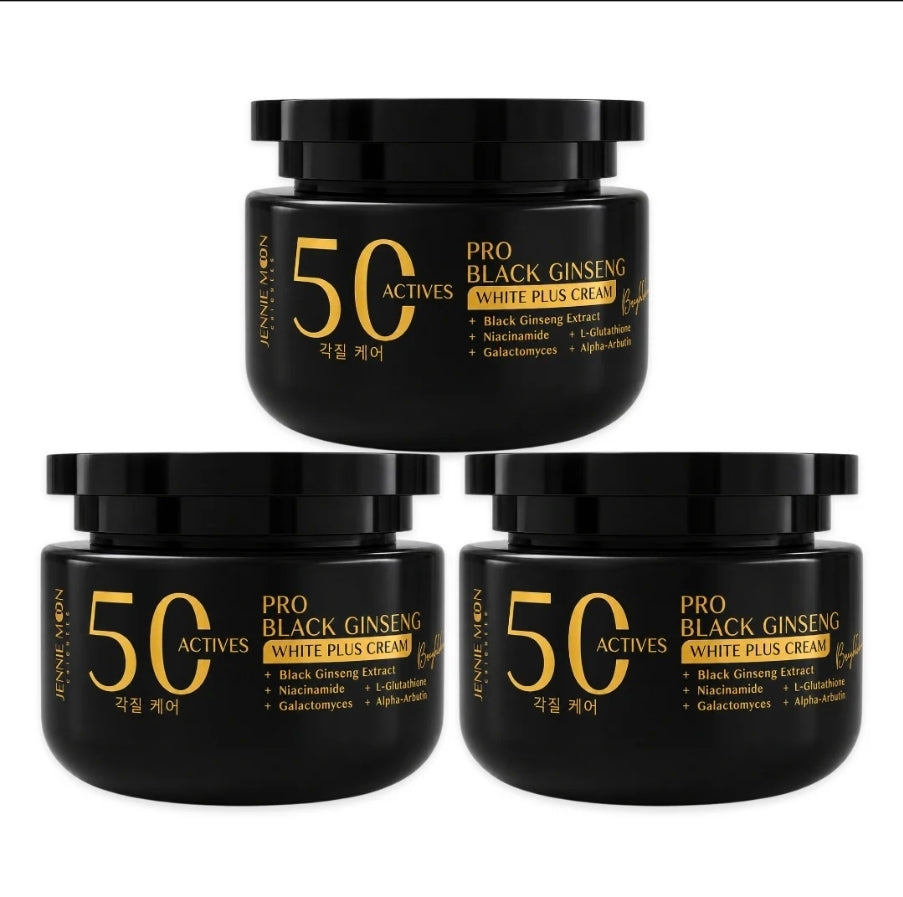 JENNIE MOON PRO BLACK GINSENG WHITE PLUS CREAM 250ML